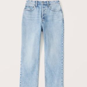 Abercrombie Curve Love High Rise Dad Jean 29L